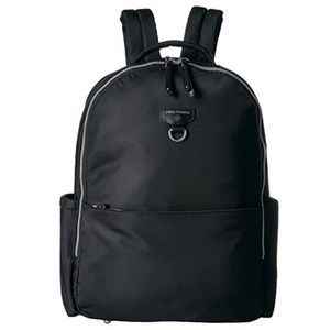 TWELVElittle Black On-the-Go Diaper Backpack with Padded Computer Sleeve